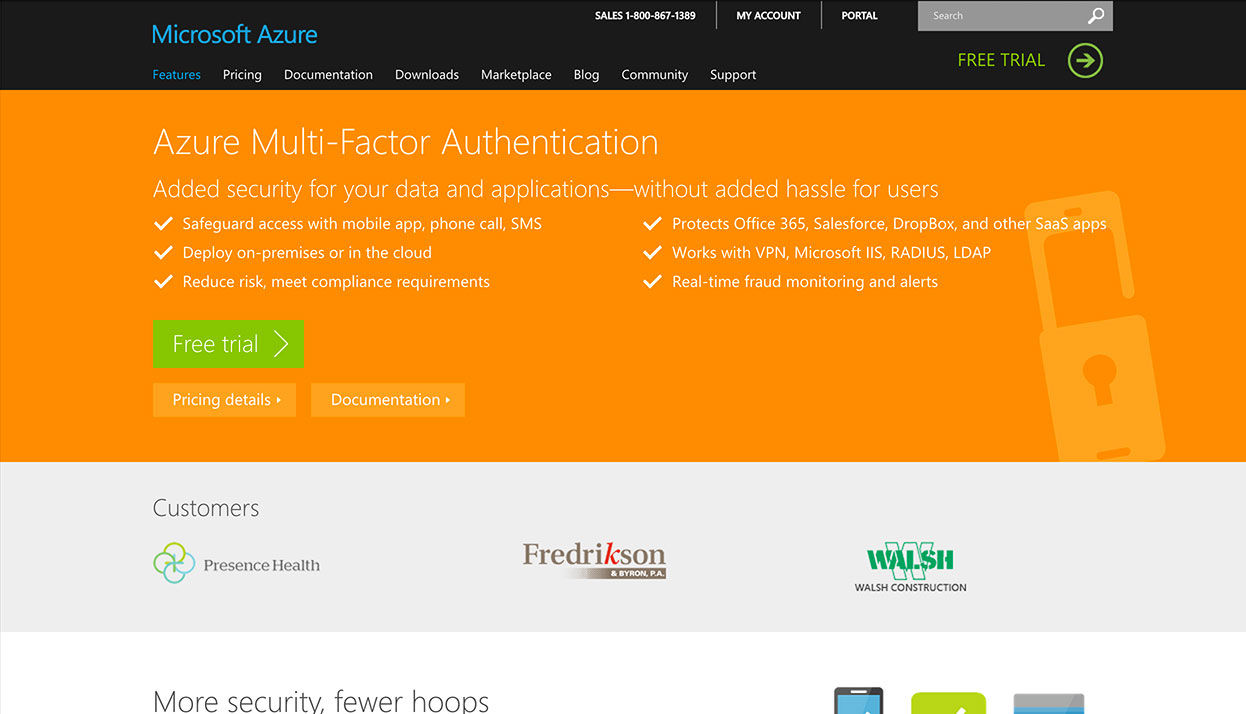 PhoneFactor home page