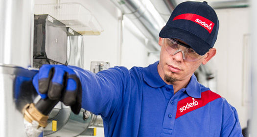 Sodexo worker